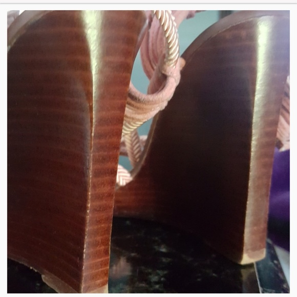 Nina  Coral Wedges - Picture 3 of 5